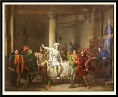 Jeanne d'Arc prisonniere a Rouen