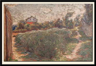 Petit paysage avec maison, vers 1880