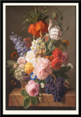 Fleurs et Fruits, 1827