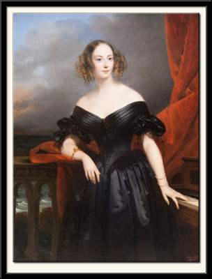 Portrait de Madame Rampal Comtesse de Grigneuseville