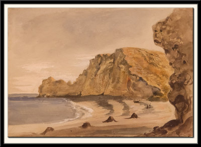 Falaises a Étretat