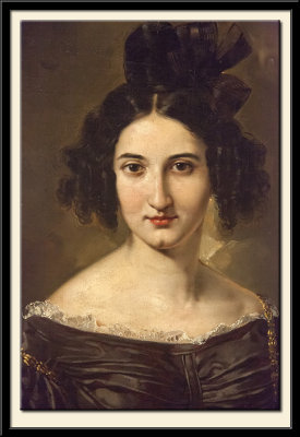 Portrait de femme, 1840