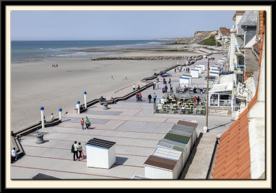 Wimereux Seafront towards Le Gris Nez