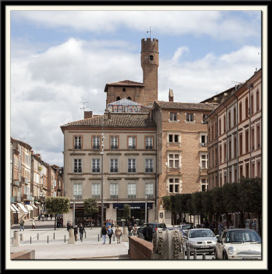 Round Topped Square Tower