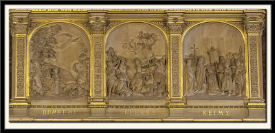 Jeanne d'Arc Fireplace Panels