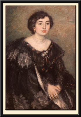 Portrait of Sra. Amouroux, the Artists Sister-in-Law, 1910