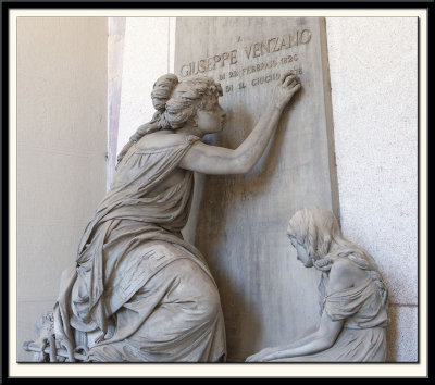 Giuseppe Venzano Tomb, 1880