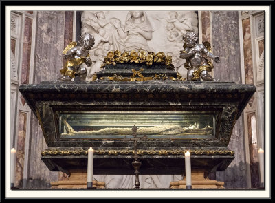 Glass Fronted Tomb