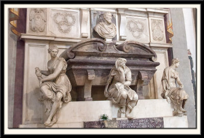 Tomb of Michelangelo Buonarroti, 1475-1564 