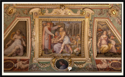 Ceiling Painting Detail