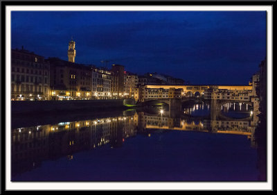 Lungarno della Acciaiuoli and Ponte Vecchio