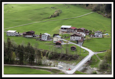 Eight Houses and a  Church