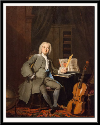 Portrait of a member of the Van der Mersch Family, 1736