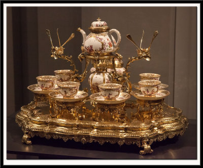 Tea Service and Stand, Meissen, 1725-1730