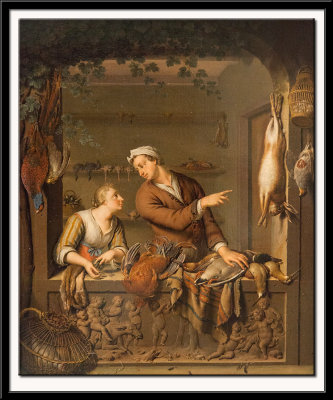 The Poultry Seller, 1733