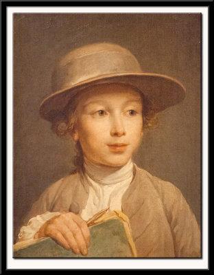 Boy with a Drawing Book, 1772