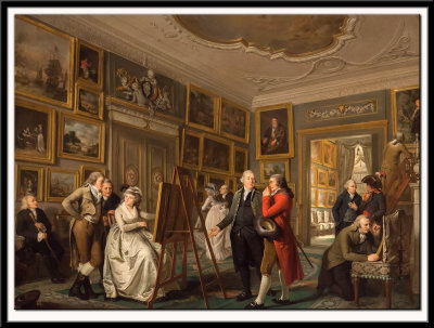 The Art Gallery of Jan Gildemeester Jansz, 1794-1795