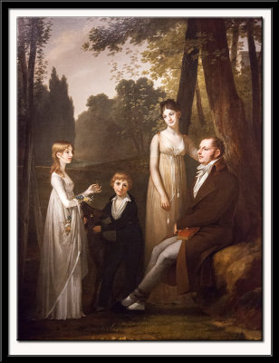 Portrait of Rutger Jan Schimmelpenninck and his family 1801-1802