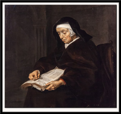 Old Woman Meditating, 1661-1663