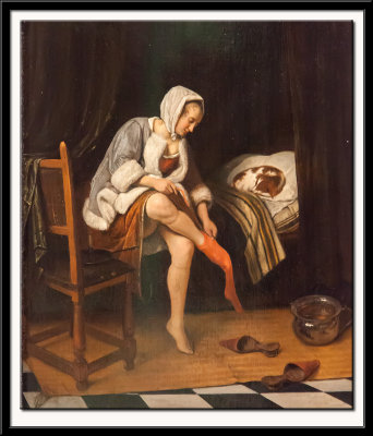 Woman at her Toilet,1655-1660