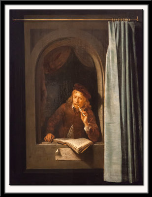 Man Smoking a Pipe, 1650