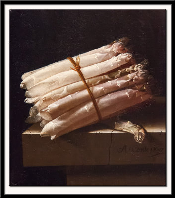 Still Life with Asparagus, 1697