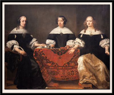 Portrait of the Three Regentesses of the Leprozenhuis, Amsterdam, 1668