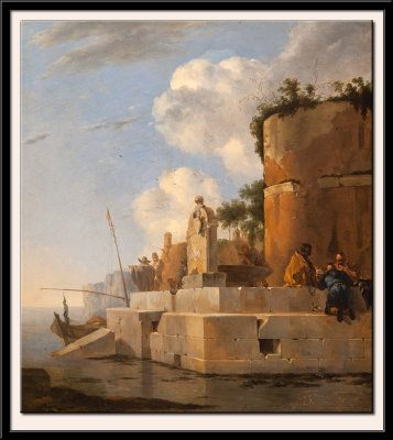 A Coastal Ruin in Italy, 1640-1652