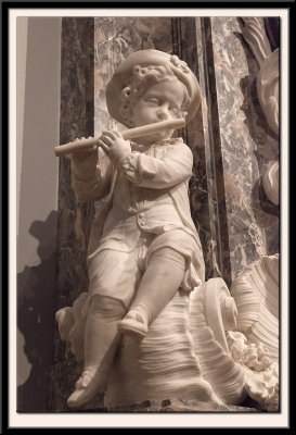 Mantelpiece sculpture, 1739
