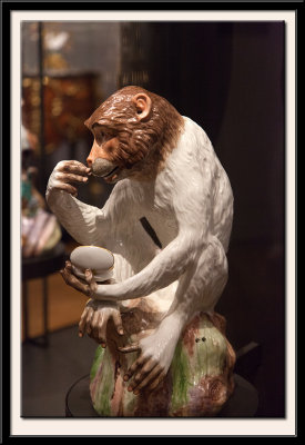 Monkey with a snuffbox, c1731