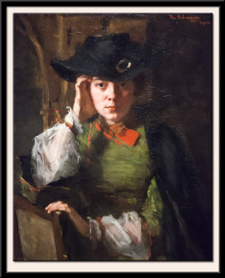Portrait of Lizzy Ansingh, 1902