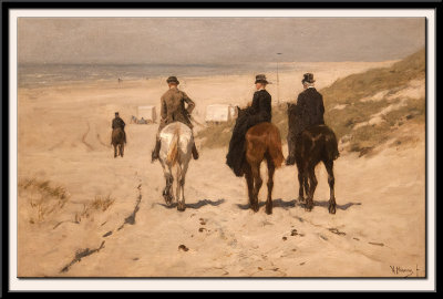 Morning Ride along the Beach, 1876