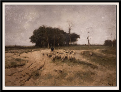 On the Heath near Laren, 1887