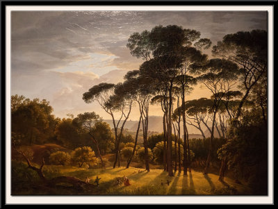 Italian Landscape with Umbrella Pines, 1807