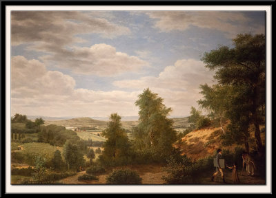 View of the Valley of Montmorency near Saint-Leu-la-Foret, 1808