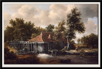 A Watermill, c 1664