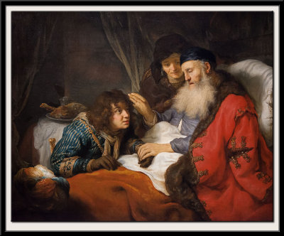 Isaac Blessing Jacob, c1638