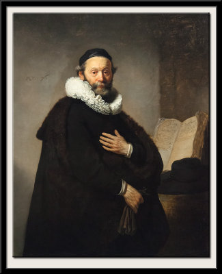 Portrait of Johannes Wtenbogaert, 1633