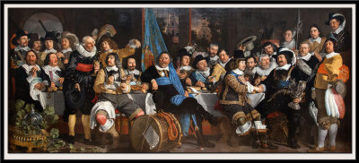 Banquet at the Crossbowmen's Guild in Celebration of the Treaty of Munster, 1648