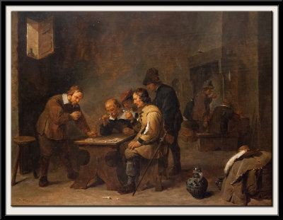 The Gamblers, c 1640