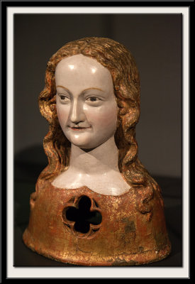 Reliquary bust of one of Saint Ursula's Virgins, c 1325-1350