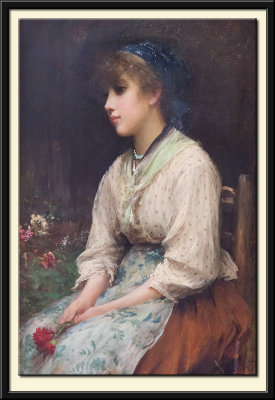 A Venetian Flower Girl, 1886
