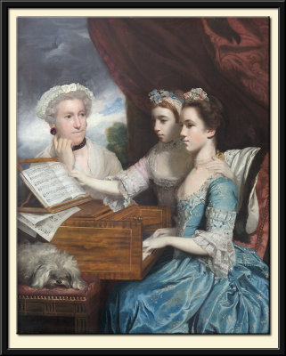 Mrs Paine and her Daughters, 1765