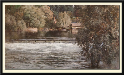 Sonning Weir (about 1882)