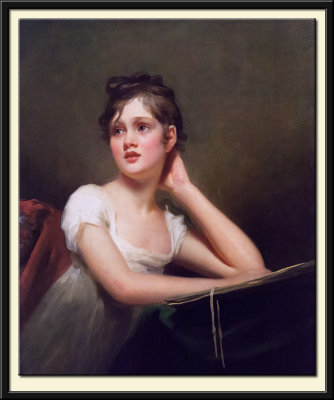 Girl Sketching (about 1810)