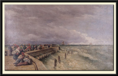 Calais Pier, 1844