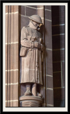 Sculpture of a Soldier