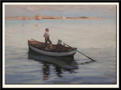 Two Boys in a Boat, 1887