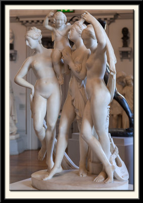 The Three Graces, probably 1820 (not to mention Cupid)