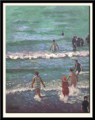 Bathers, Dieppe, probably 1902